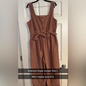 Mauve American Eagle Jumpsuit